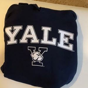 Yale hoodie- size large
